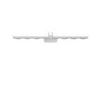 Modern Linear LED Vanity Light Above Bathroom Mirror