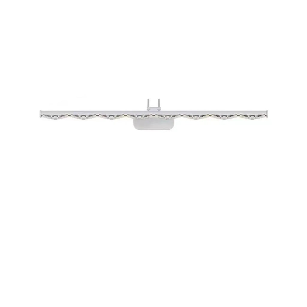 Modern Linear LED Vanity Light Above Bathroom Mirror
