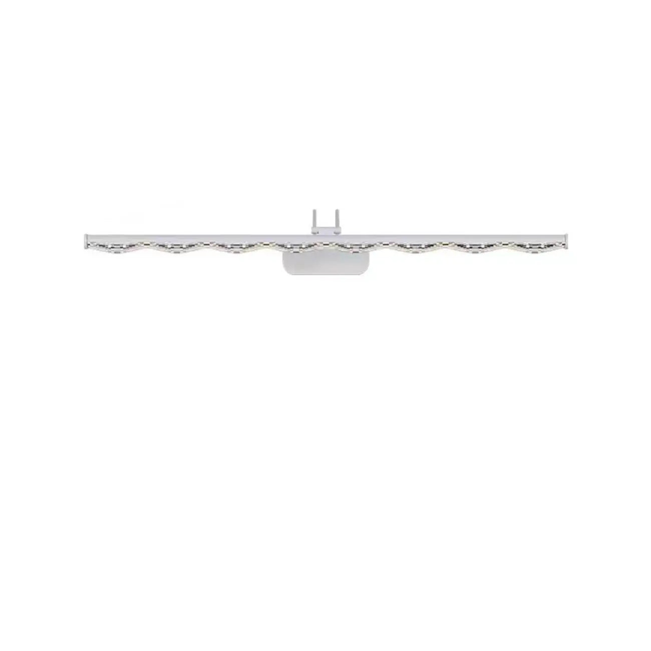 Modern Linear LED Vanity Light Above Bathroom Mirror