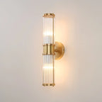 Modern Vertical Glass LED Bathroom Vanity Light with Mini Size