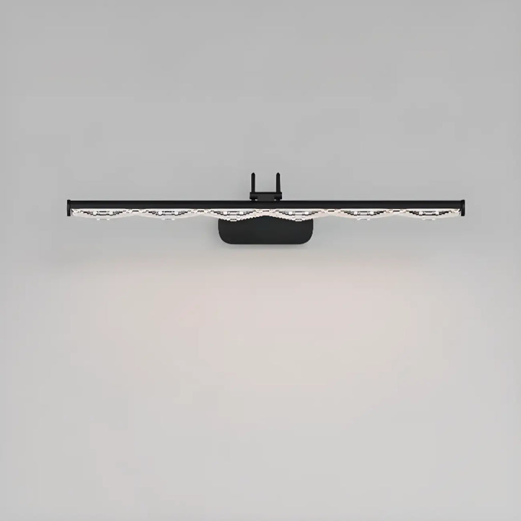 Modern Linear LED Vanity Light Above Bathroom Mirror