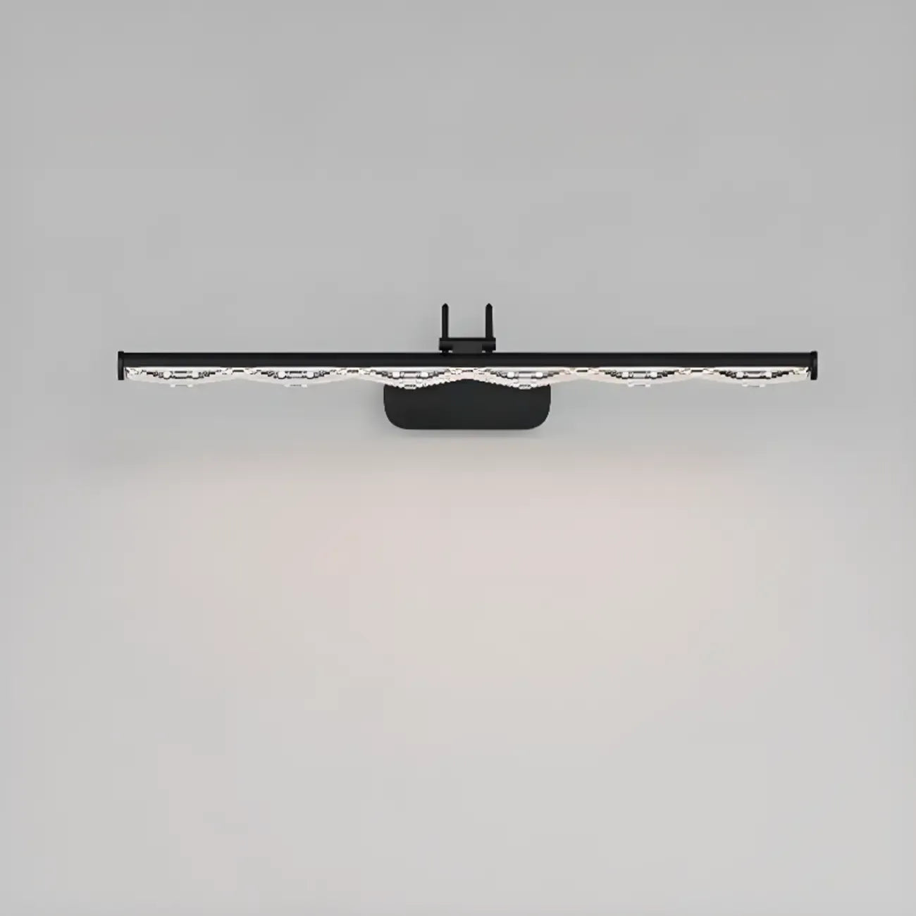 Modern Linear LED Vanity Light Above Bathroom Mirror