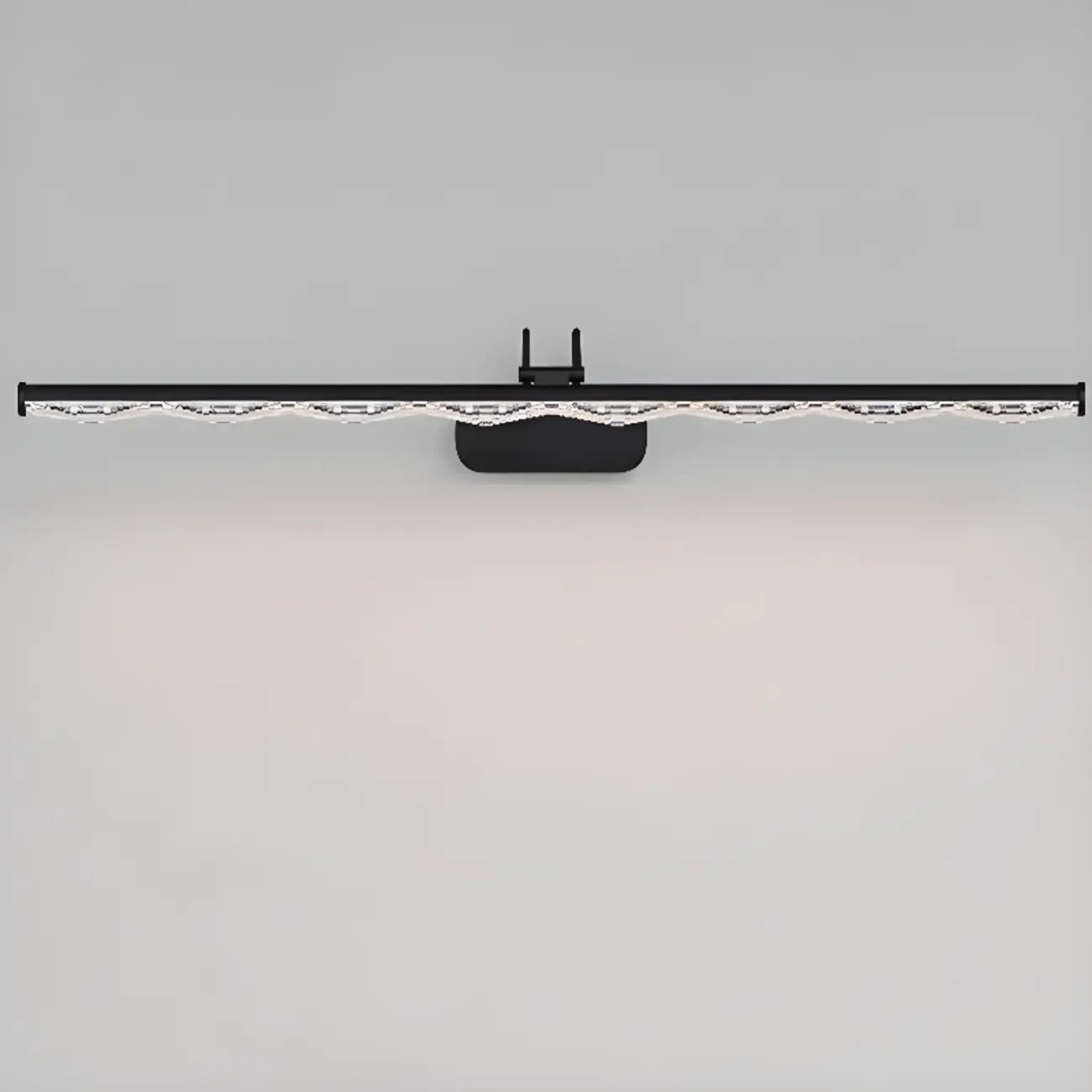 Modern Linear LED Vanity Light Above Bathroom Mirror
