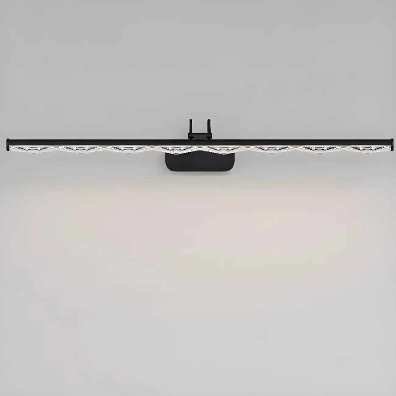 Modern Linear LED Vanity Light Above Bathroom Mirror