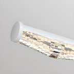 Modern Linear LED Vanity Light Above Bathroom Mirror