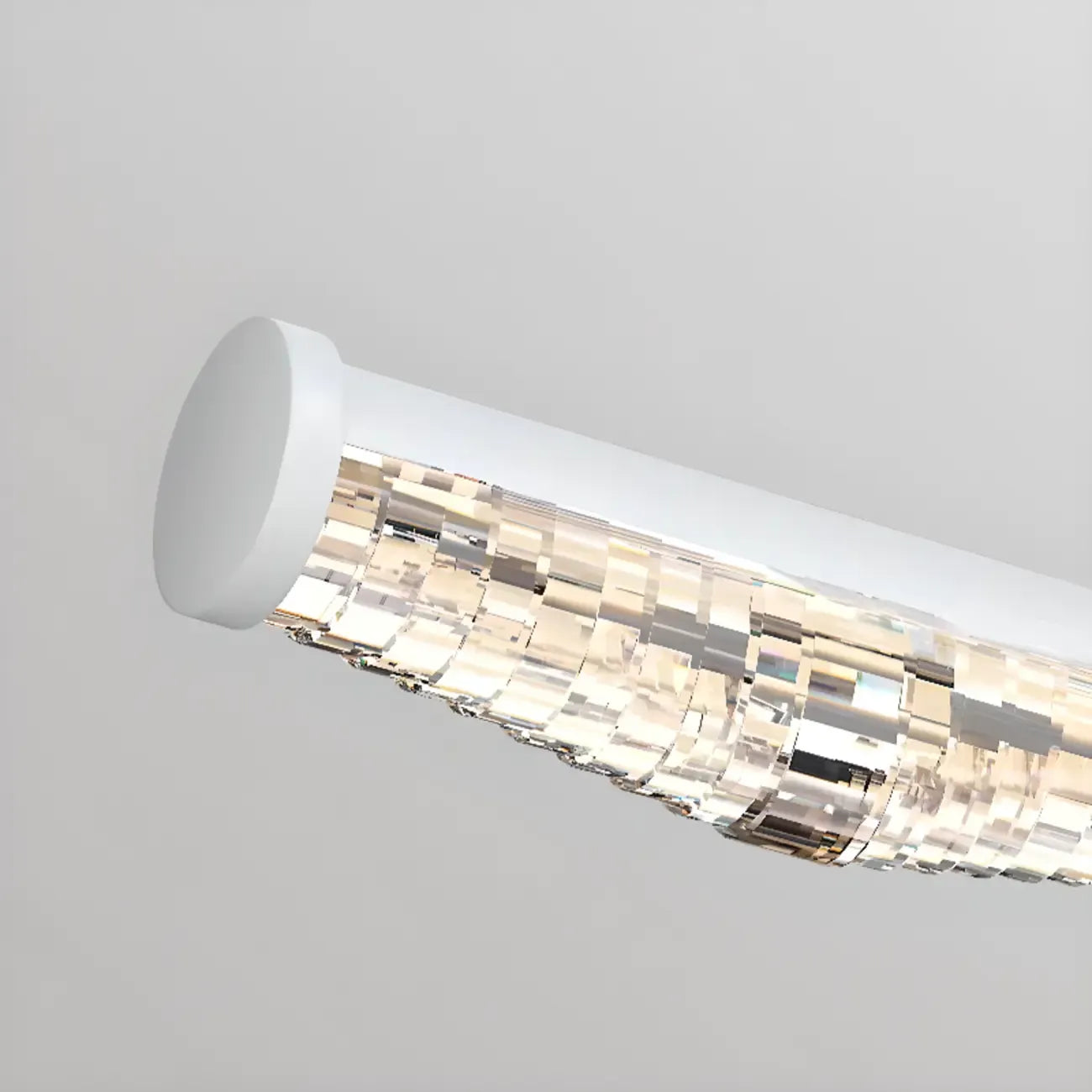 Modern Linear LED Vanity Light Above Bathroom Mirror