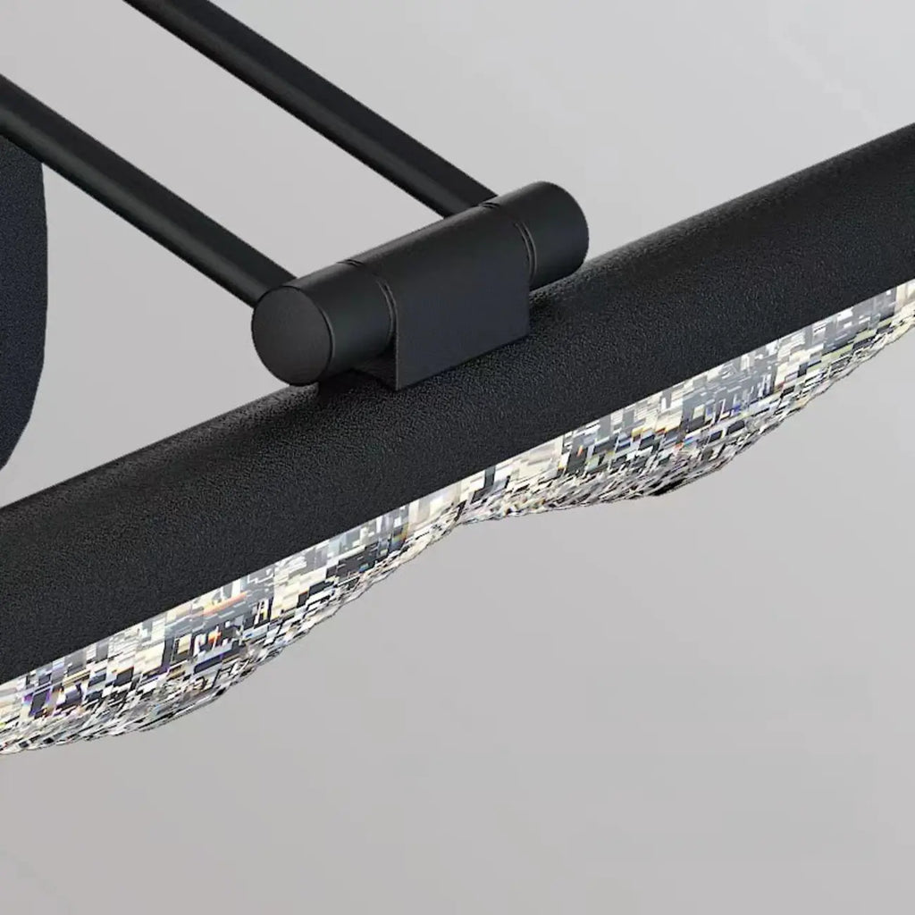 Modern Linear LED Vanity Light Above Bathroom Mirror