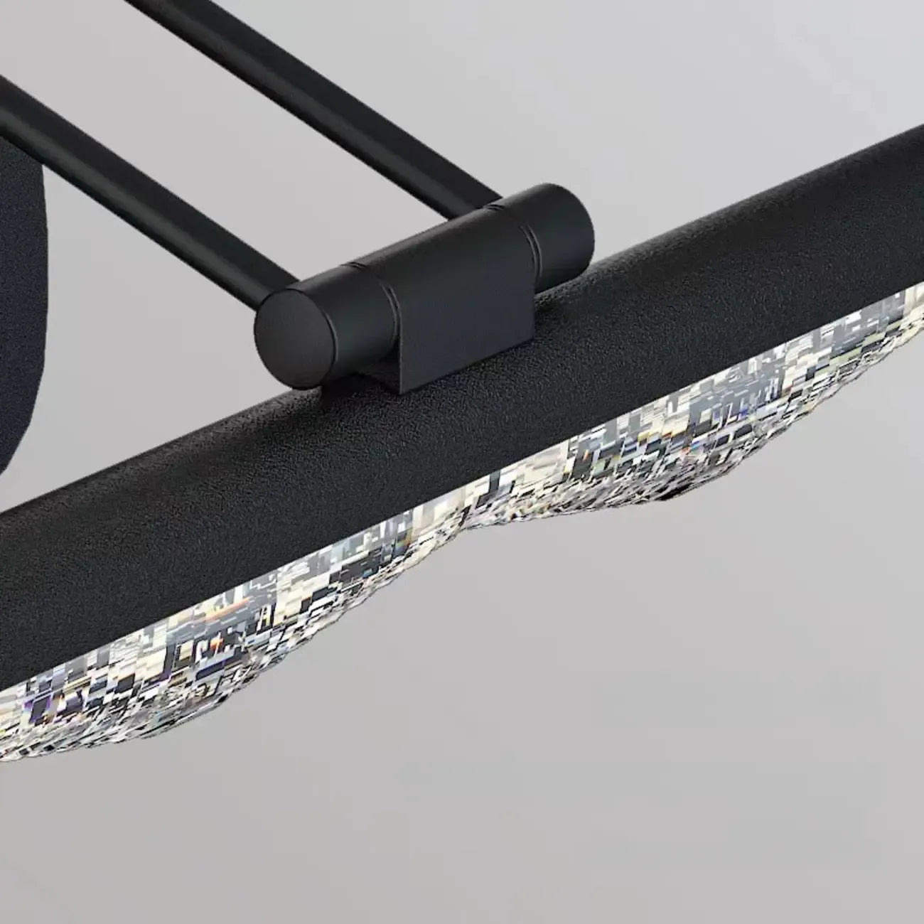 Modern Linear LED Vanity Light Above Bathroom Mirror