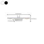 Modern Linear LED Vanity Light Above Bathroom Mirror