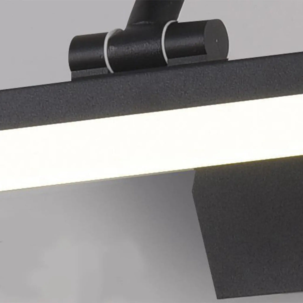 Black LED Wall-Mounted Vanity Lights with Sleek Design