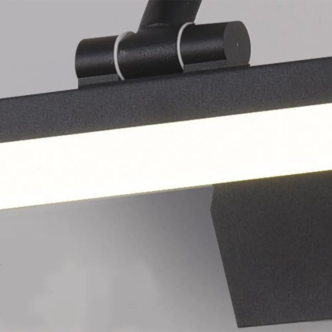 Black LED Wall-Mounted Vanity Lights with Sleek Design