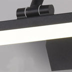 Black LED Wall-Mounted Vanity Lights with Sleek Design
