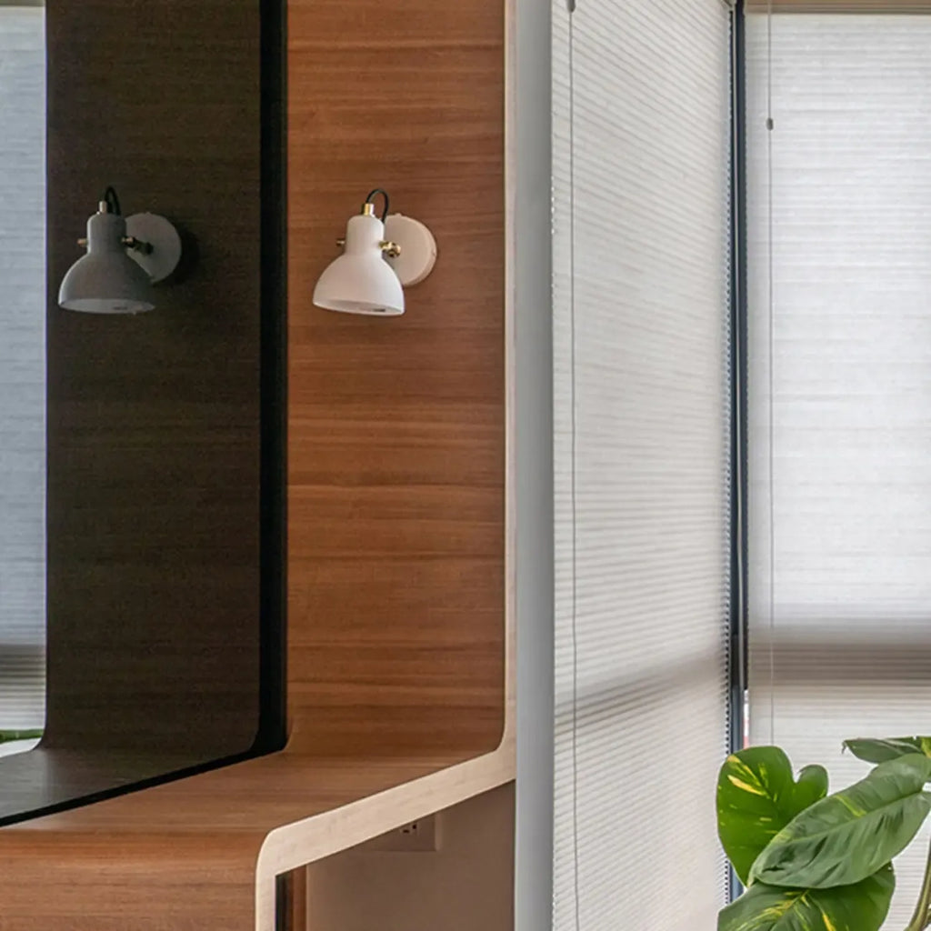 1-light Glass Dome Hemisphere Vanity Light for Bathroom