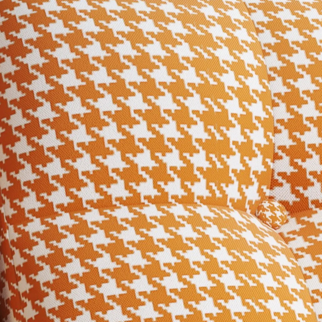 Modern Upholstered Rocking Chair with Cushion for Living Room