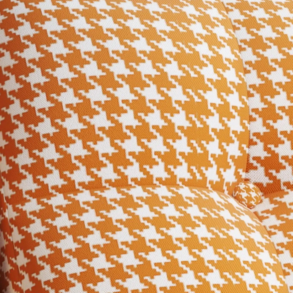 Modern Upholstered Rocking Chair with Cushion for Living Room