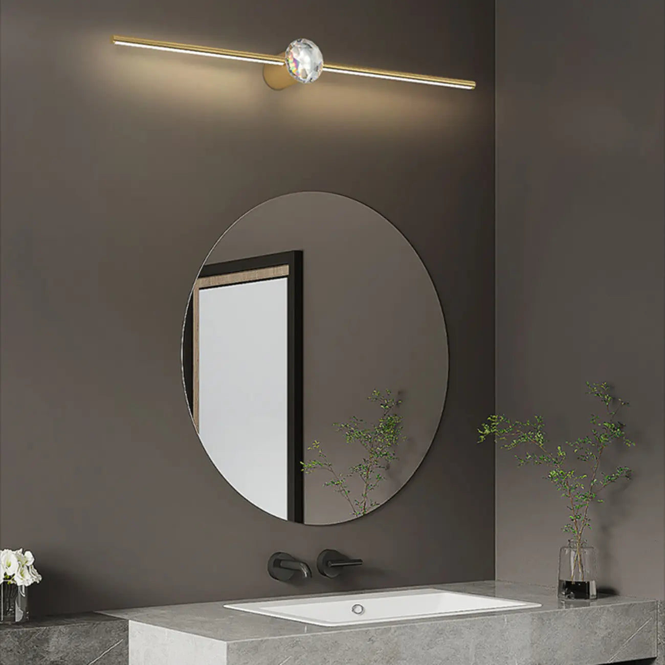 LED Bathroom Long Vanity Wall Lights with 3-Color Mode