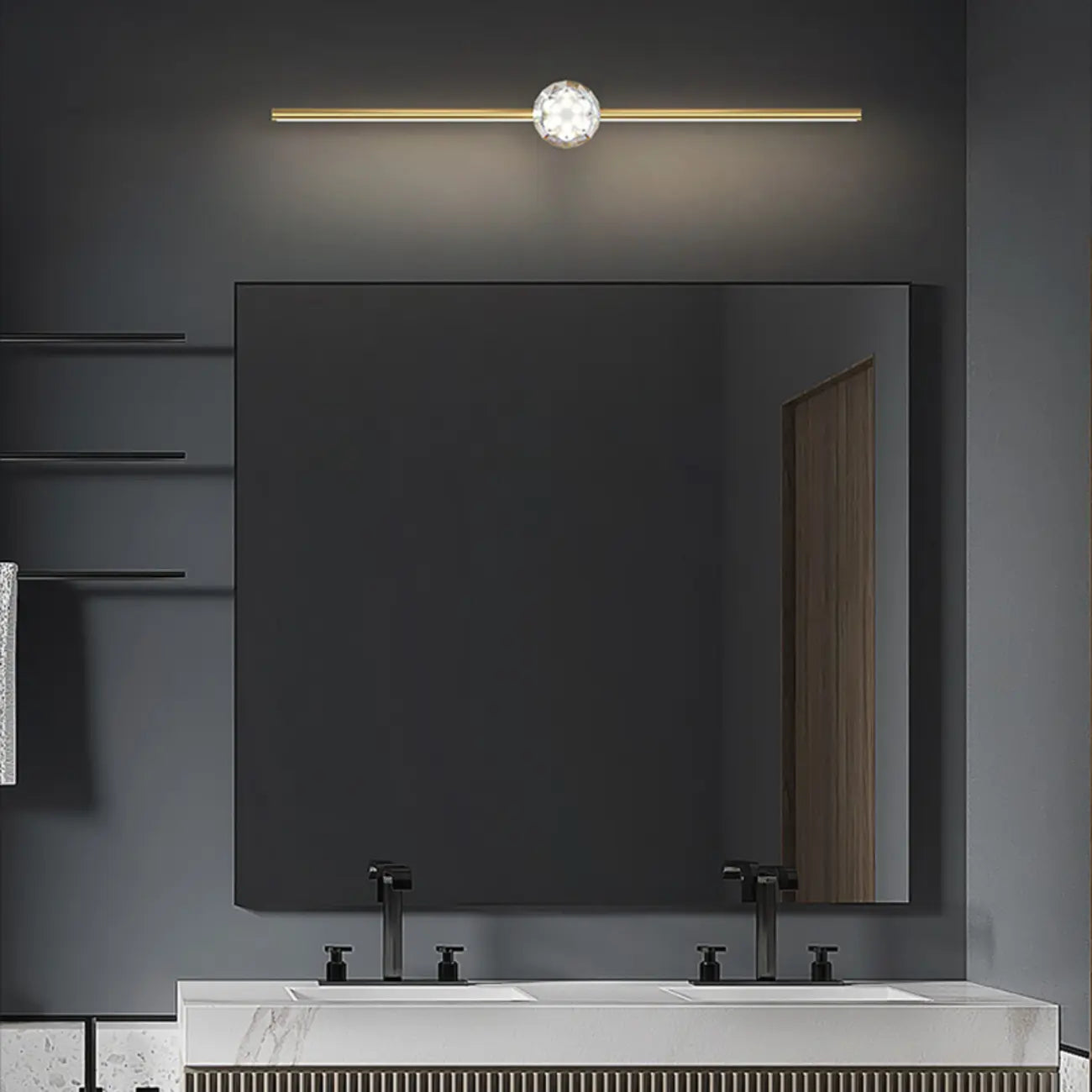 LED Bathroom Long Vanity Wall Lights with 3-Color Mode