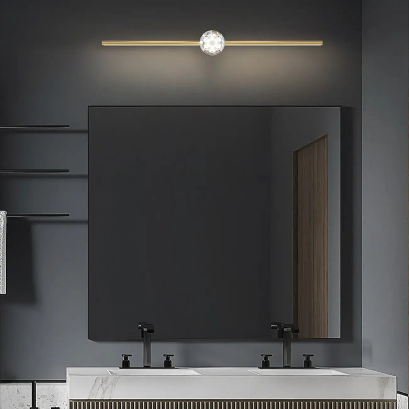 LED Bathroom Long Vanity Wall Lights with 3-Color Mode