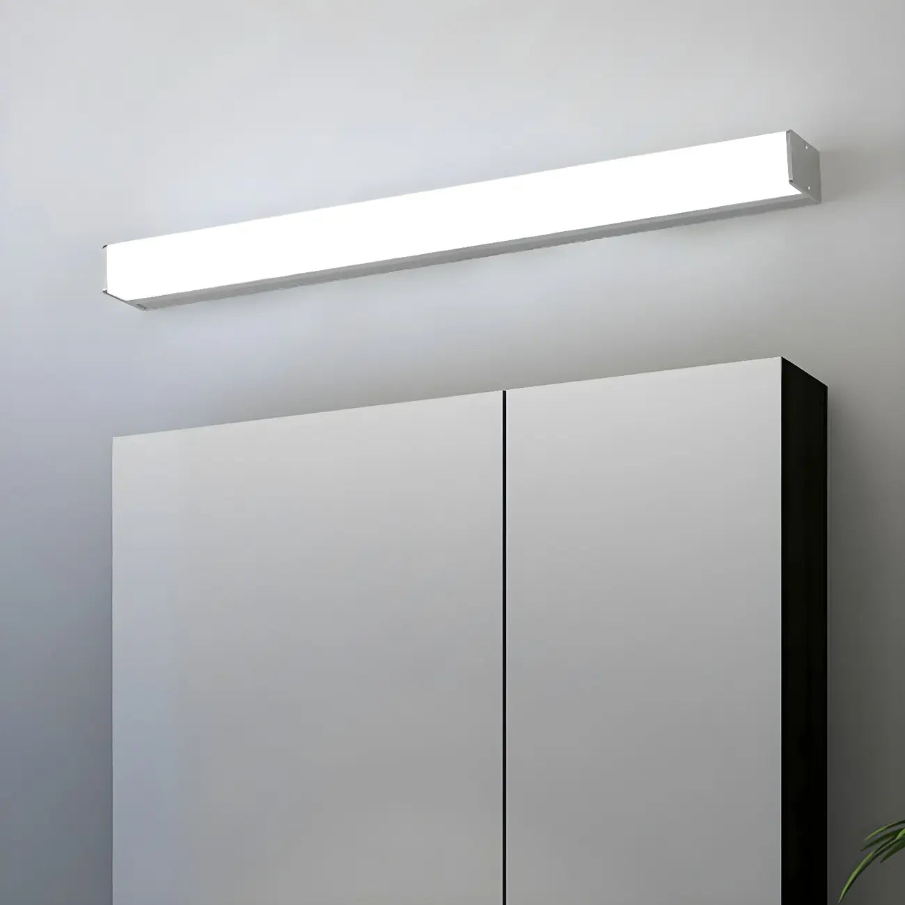 Dimmable Modern Linear White LED Vanity Wall Light