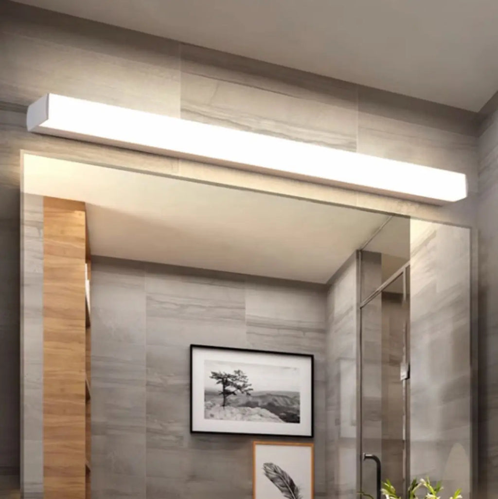 Dimmable Modern Linear White LED Vanity Wall Light