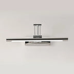 Modern Silver Stretchable Bathroom Vanity Light White Light LED