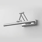 Modern Silver Stretchable Bathroom Vanity Light White Light LED