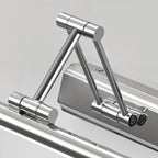 Modern Silver Stretchable Bathroom Vanity Light White Light LED