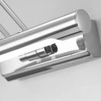 Modern Silver Stretchable Bathroom Vanity Light White Light LED