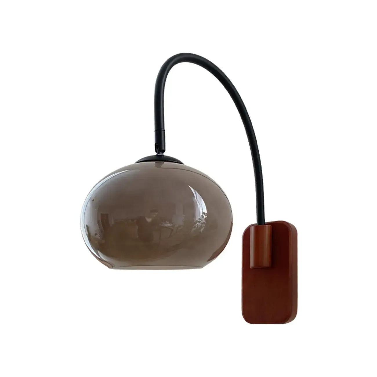 Mini Vintage Drum Swing Arm Wall Light for Living Room