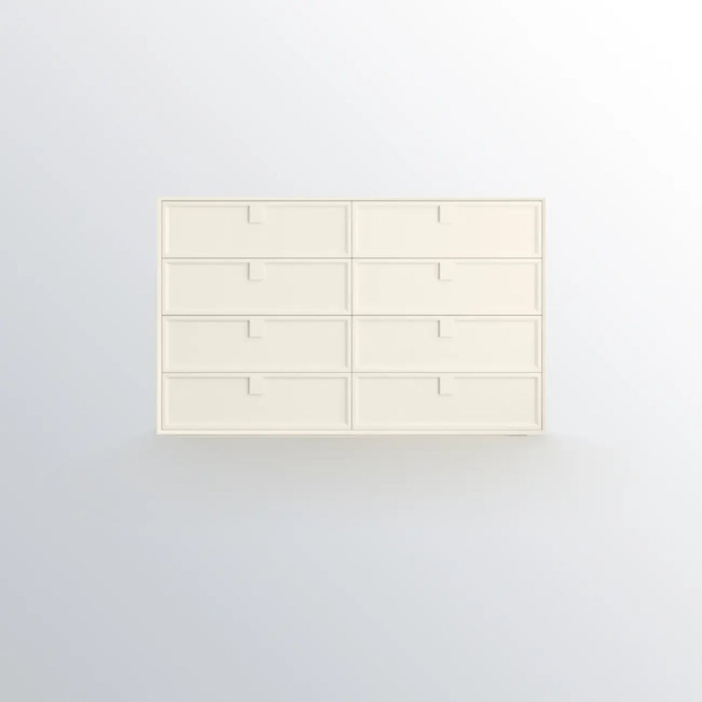 Modern White Bedroom Accent Cabinet with Multi-Size Options