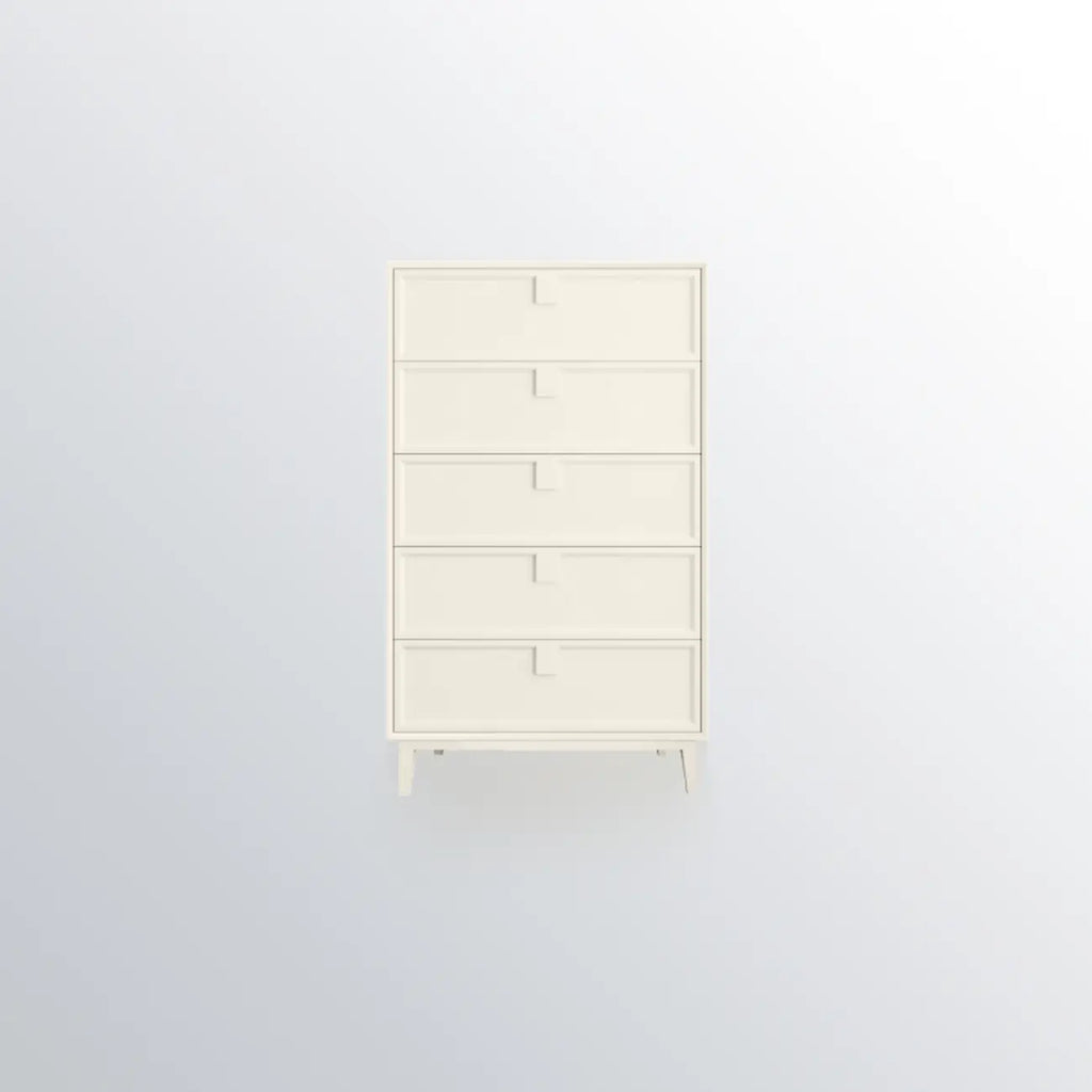 Modern White Bedroom Accent Cabinet with Multi-Size Options