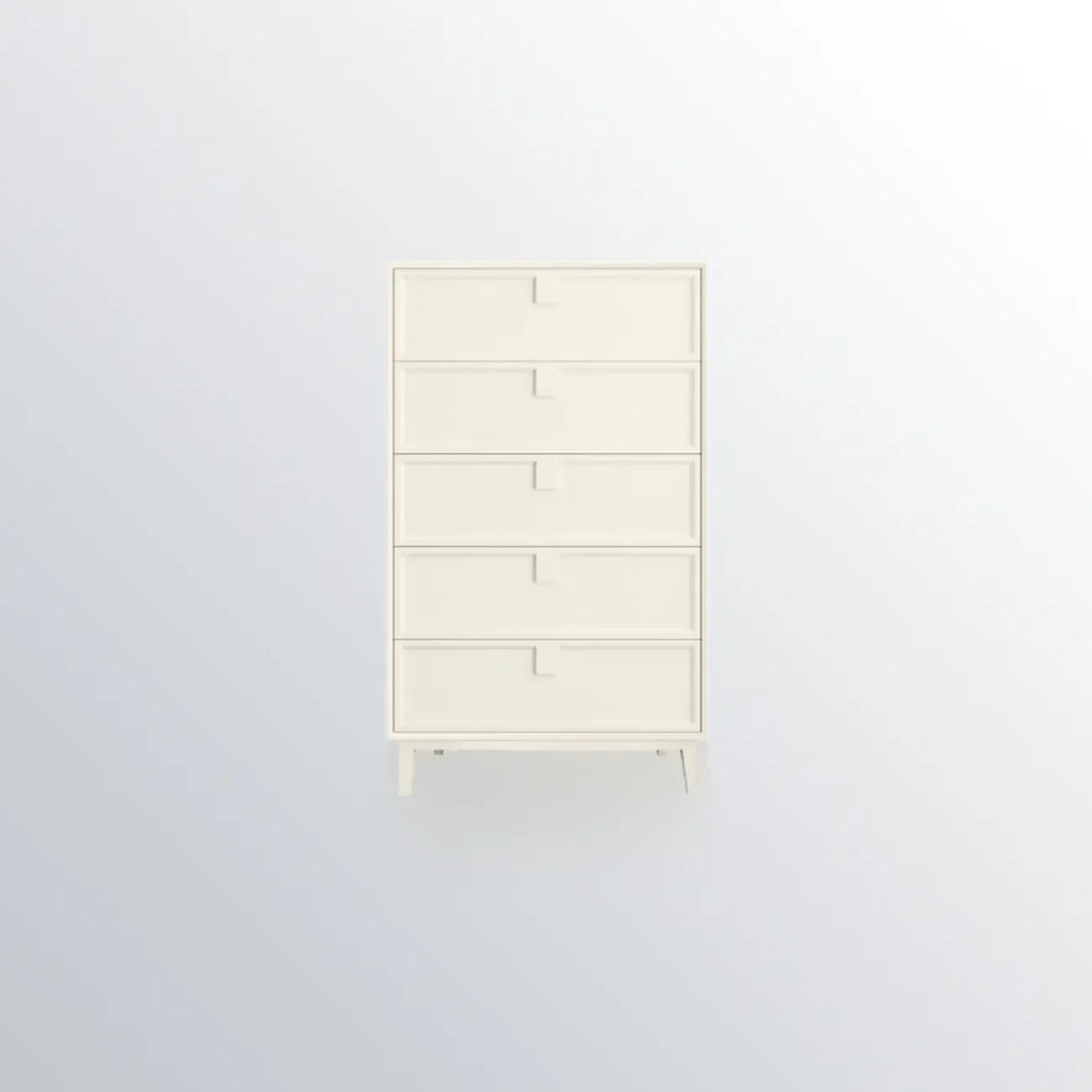 Modern White Bedroom Accent Cabinet with Multi-Size Options