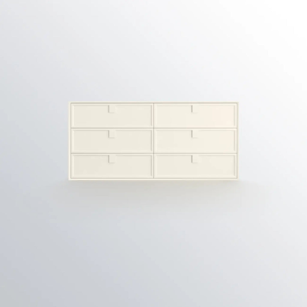 Modern White Bedroom Accent Cabinet with Multi-Size Options