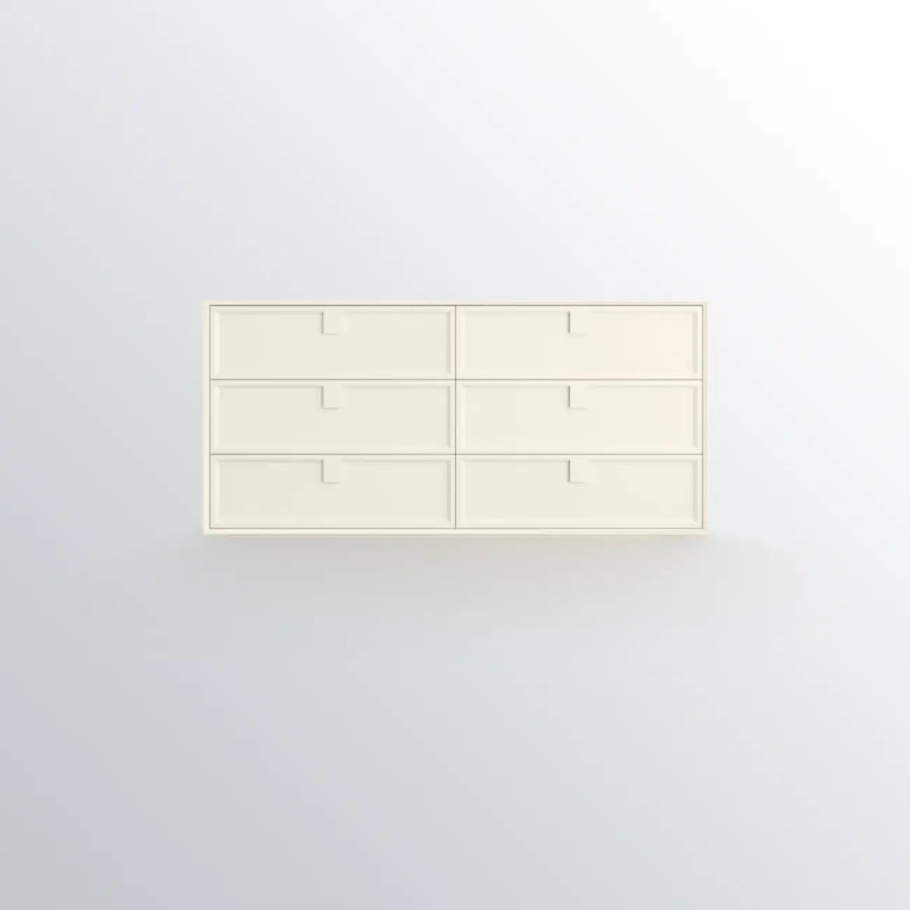 Modern White Bedroom Accent Cabinet with Multi-Size Options