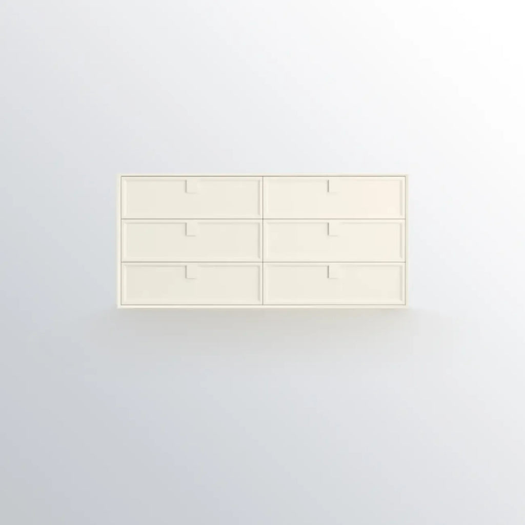 Modern White Bedroom Accent Cabinet with Multi-Size Options