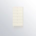 Modern White Bedroom Accent Cabinet with Multi-Size Options