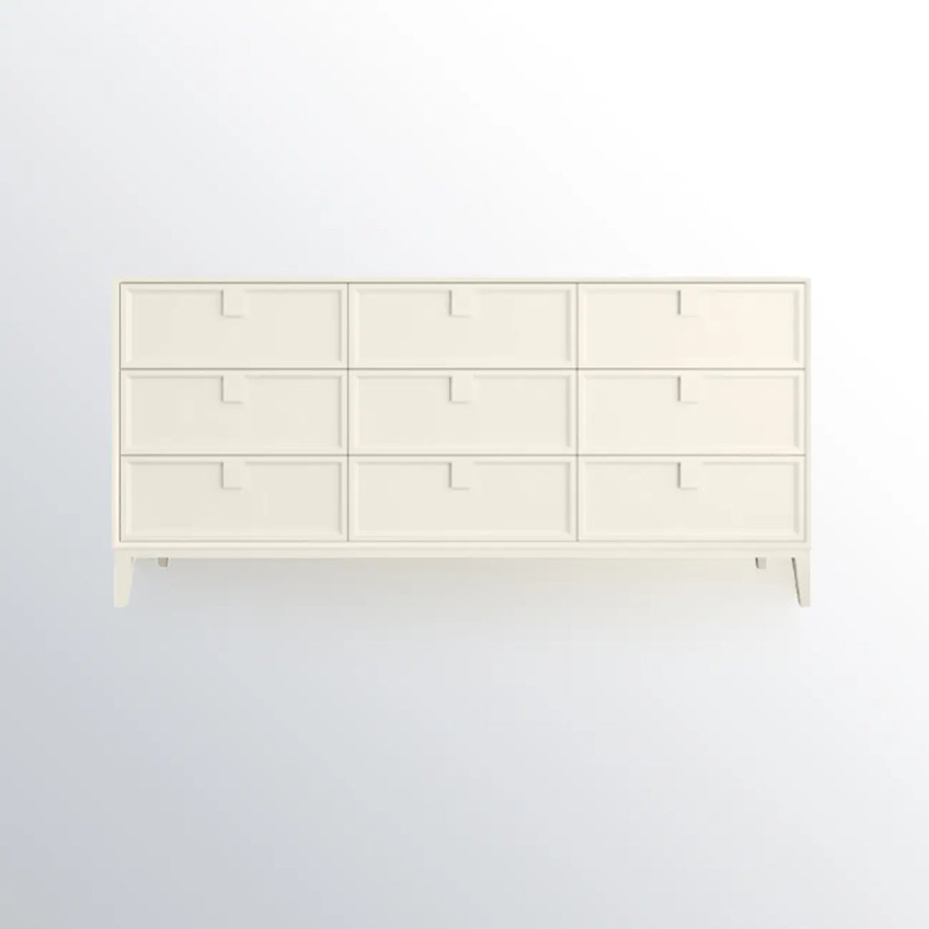 Modern White Bedroom Accent Cabinet with Multi-Size Options