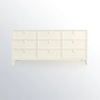 Modern White Bedroom Accent Cabinet with Multi-Size Options