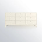 Modern White Bedroom Accent Cabinet with Multi-Size Options