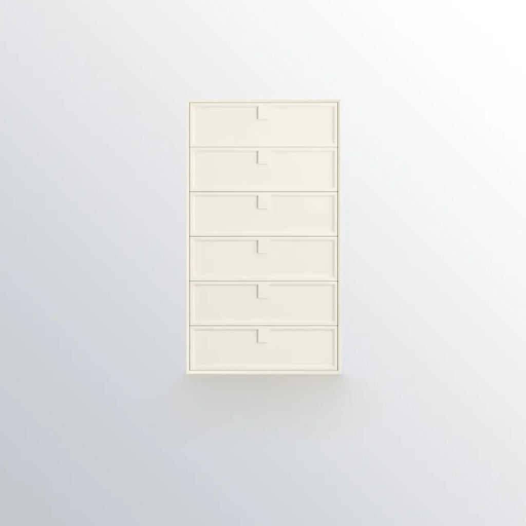Modern White Bedroom Accent Cabinet with Multi-Size Options