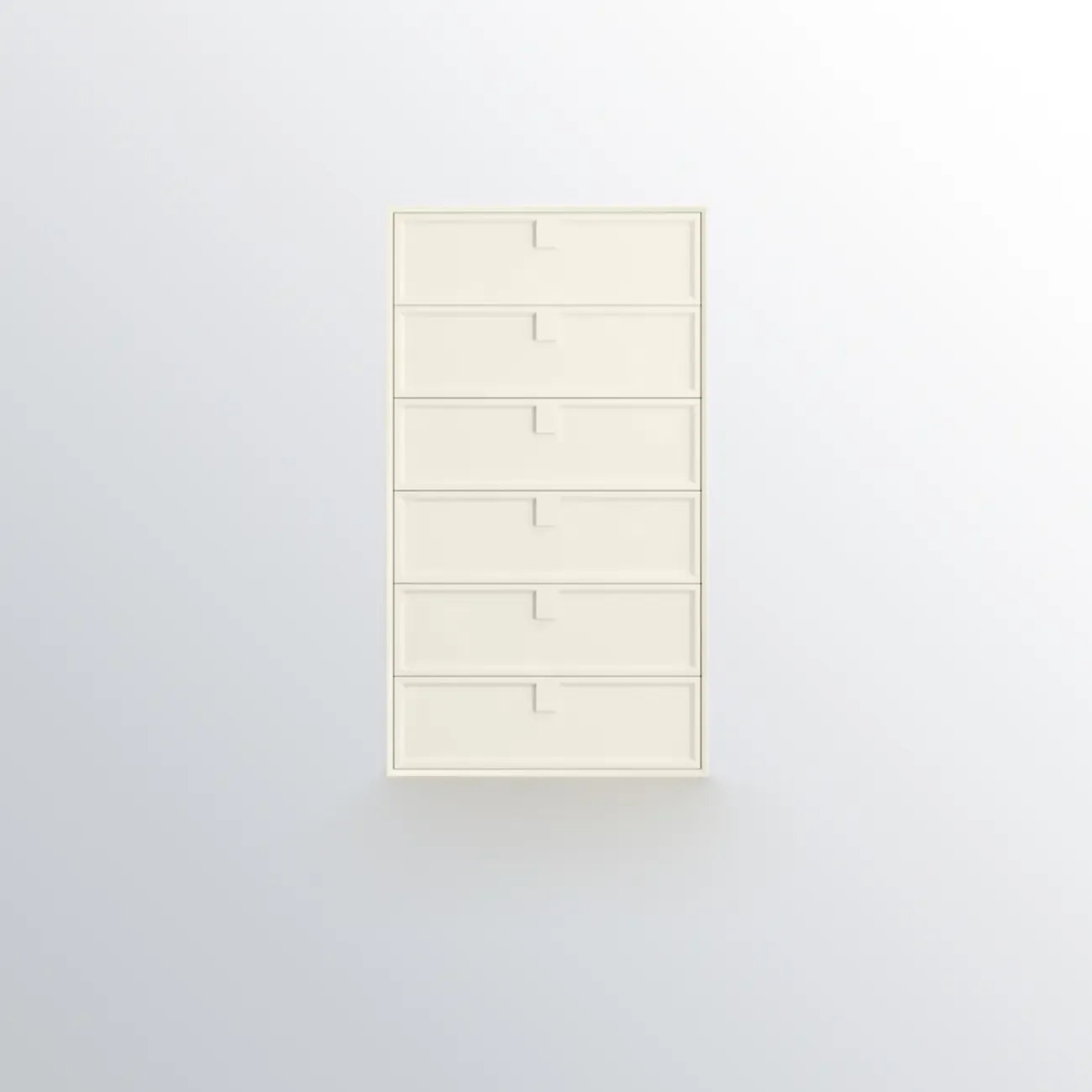 Modern White Bedroom Accent Cabinet with Multi-Size Options
