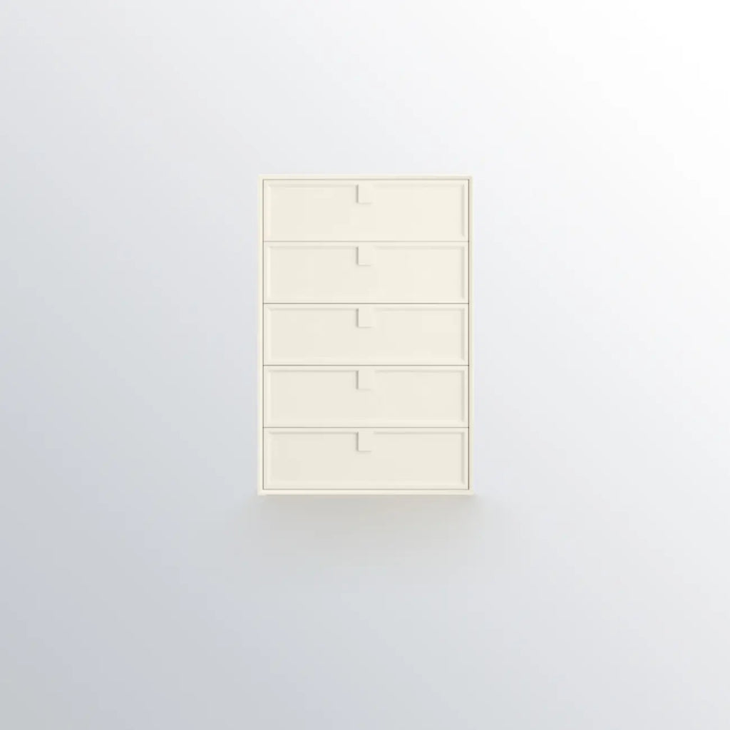 Modern White Bedroom Accent Cabinet with Multi-Size Options
