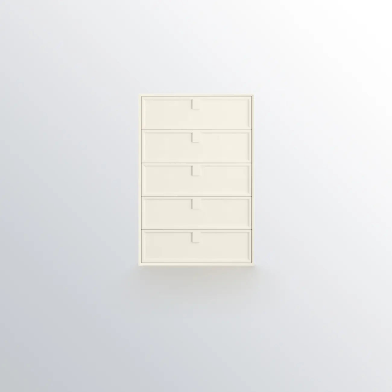 Modern White Bedroom Accent Cabinet with Multi-Size Options