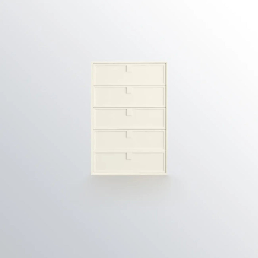 Modern White Bedroom Accent Cabinet with Multi-Size Options