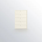 Modern White Bedroom Accent Cabinet with Multi-Size Options