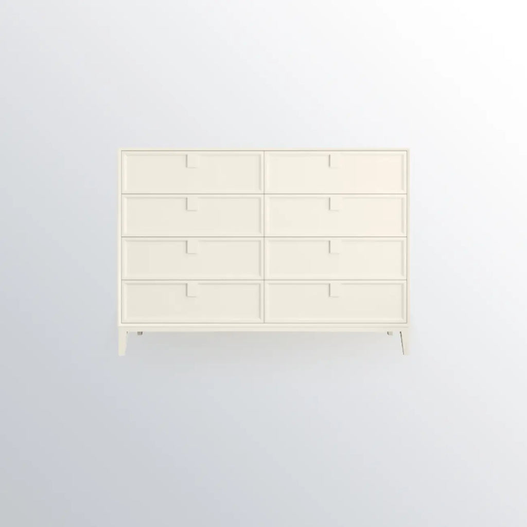 Modern White Bedroom Accent Cabinet with Multi-Size Options