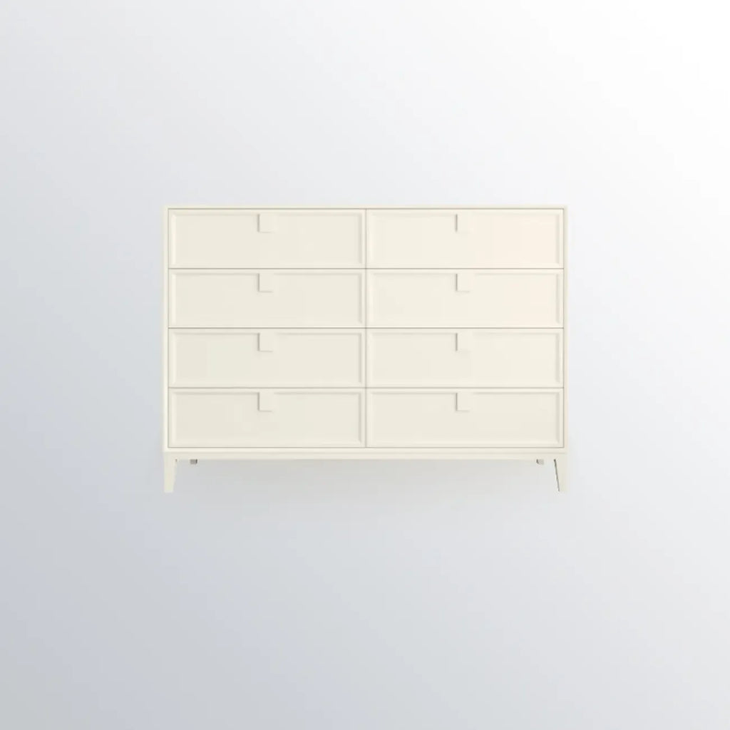 Modern White Bedroom Accent Cabinet with Multi-Size Options