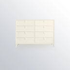 Modern White Bedroom Accent Cabinet with Multi-Size Options