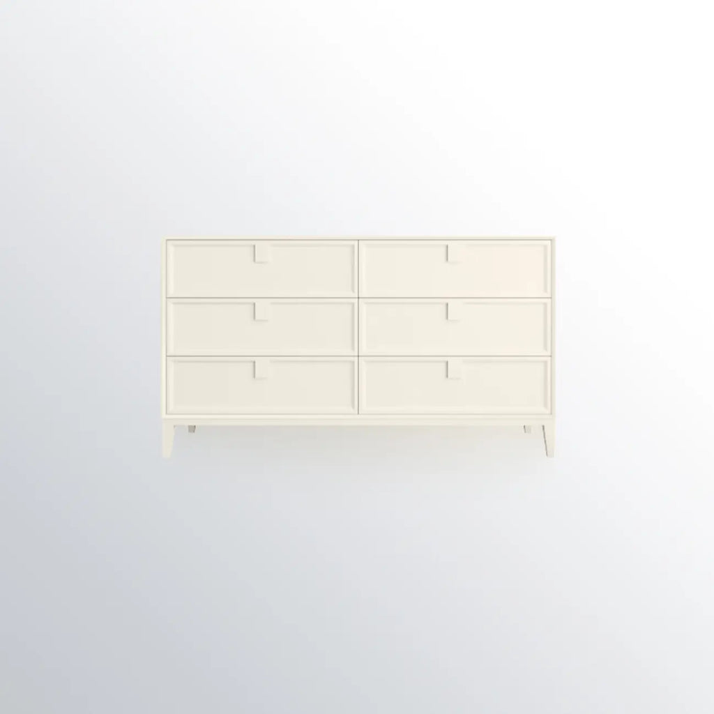 Modern White Bedroom Accent Cabinet with Multi-Size Options