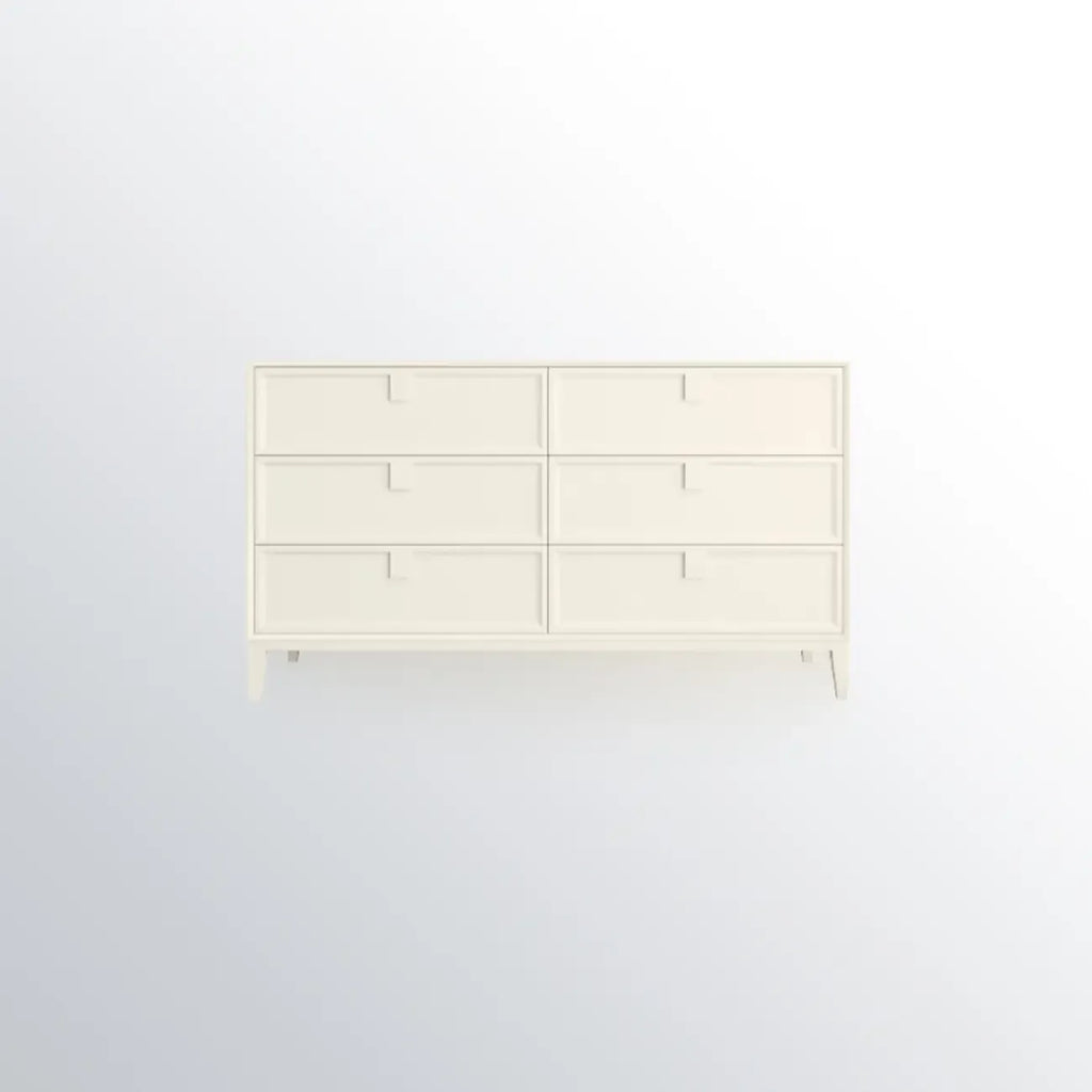 Modern White Bedroom Accent Cabinet with Multi-Size Options